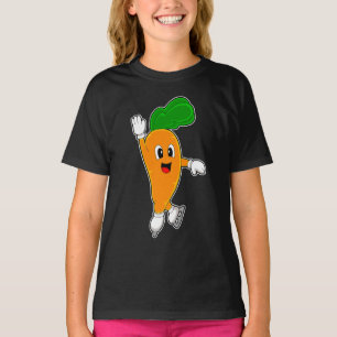 Carrot Ice skating Ice skates Winter sports T-Shirt