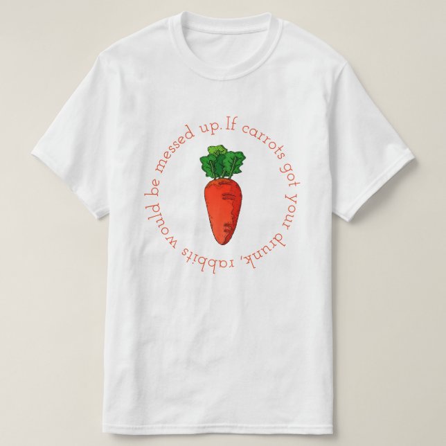 Carrot Juice T-Shirt (Design Front)