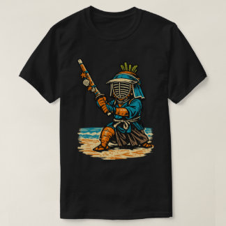 Carrot Kendo Beach Dojo — Vintage Summer Training T-Shirt