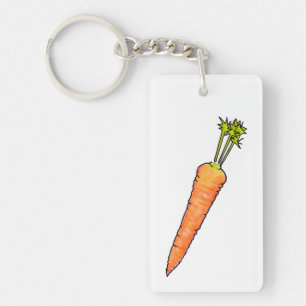 Carrot Key Ring