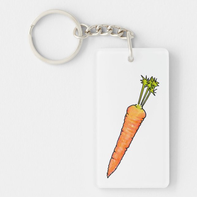 Carrot Key Ring (Front)