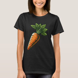 Carrot Lover Funny Vegetable Vegan T-Shirt