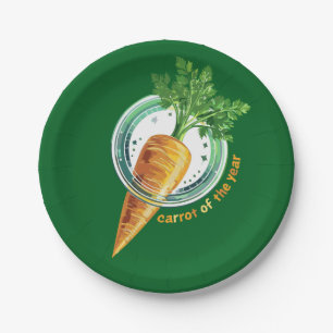 🥕 carrot of the year paper plate