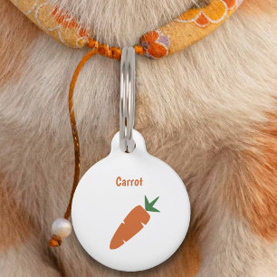 Carrot Pet Tag