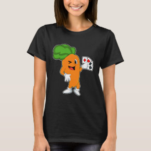 Carrot Poker Poker cards Card game T-Shirt