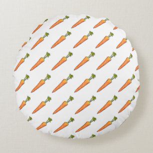 Carrot Round Cushion