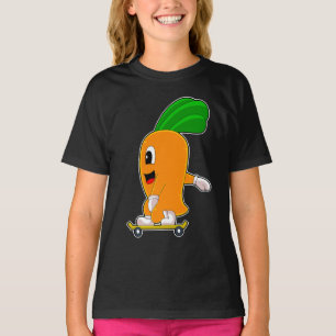 Carrot Skater Skateboard T-Shirt