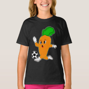 Carrot Soccer player Soccer T-Shirt