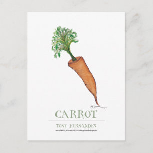 carrot, tony fernandes postcard