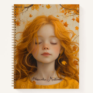 Carrot Top Kid - Personalised Fantasy Notebook