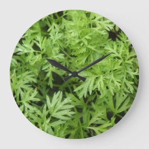 Carrot Tops Wall Clock