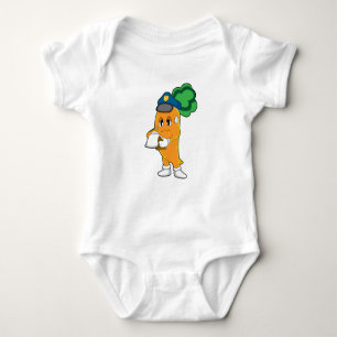 Carrot Traffic warden Parking ticket Baby Bodysuit