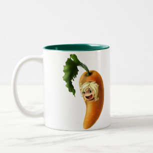Carrot Two-Tone Coffee Mug