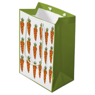 Carrot Veggie Healthy Food Party Medium Gift Bag