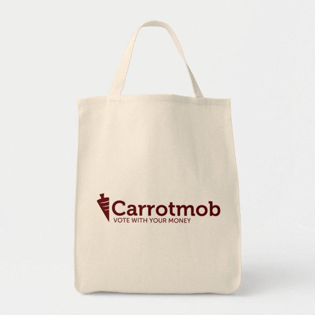 Carrotmob tote bag (Front)