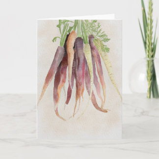 Carrots, 5x7 Note Card