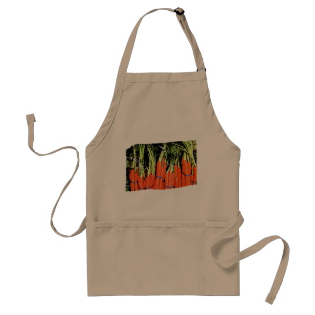 Carrots! (again) standard apron (Front)