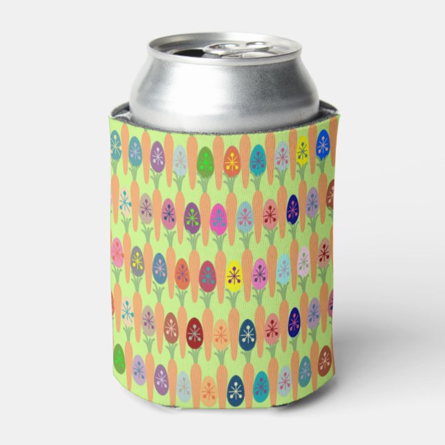 Carrots and Eggs Can Cooler (Can Front)