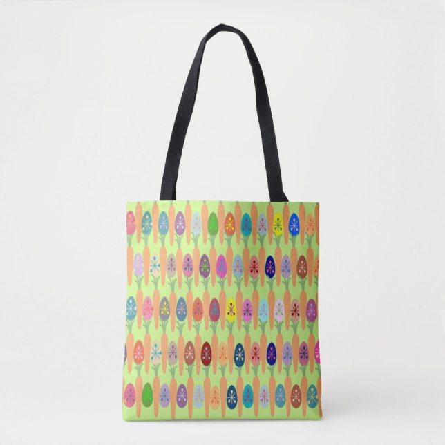 Carrots and Eggs Tote Bag (Front)