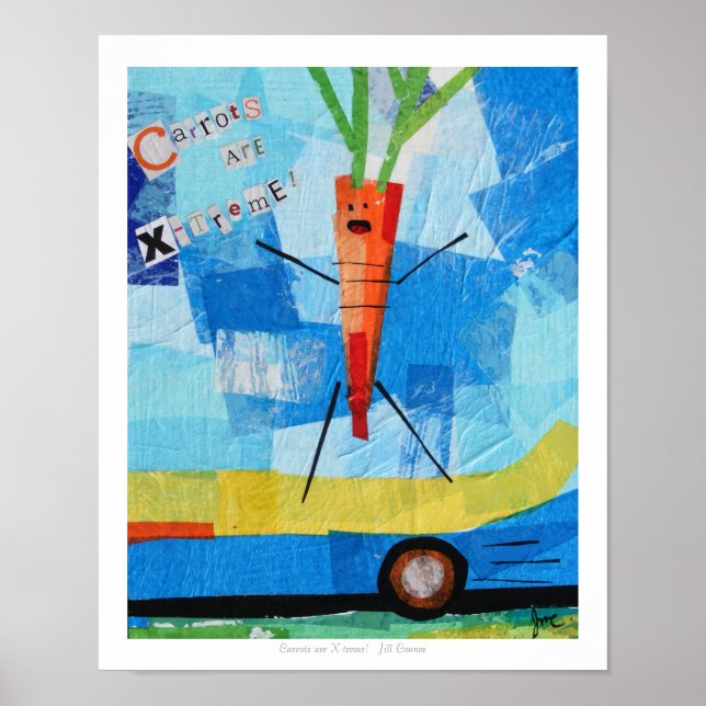 Carrots are Xtreme Poster (Front)