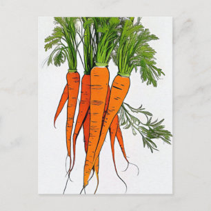 Carrots Art Card