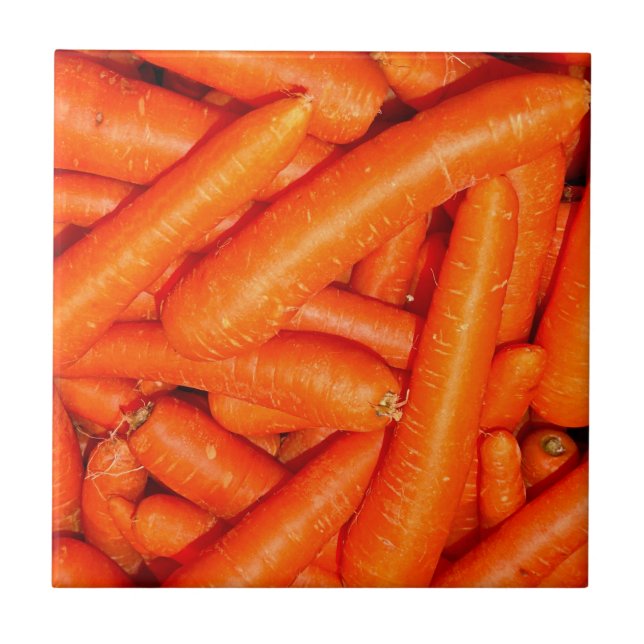 CARROTS   CERAMIC TILE (Front)