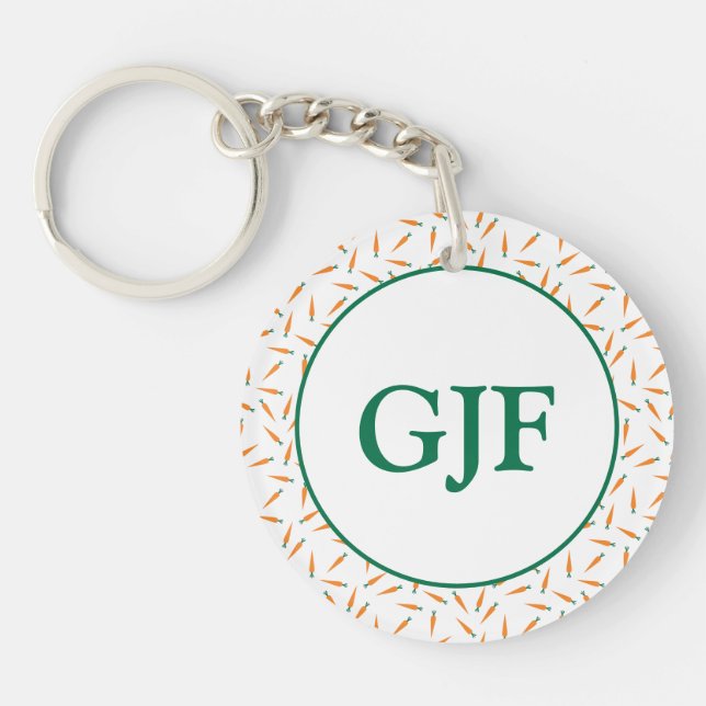 Carrots! Key Ring (Front)