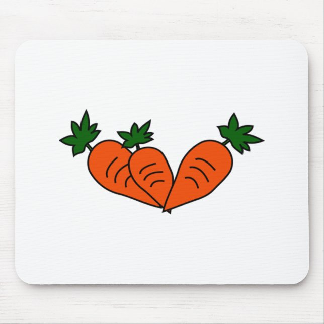 Carrots Mouse Pad (Front)