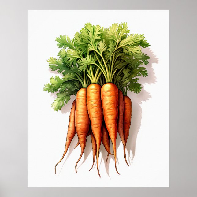 CARROTS Printable Poster (Front)