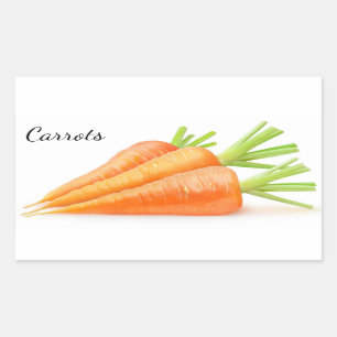 Carrots Rectangular Sticker