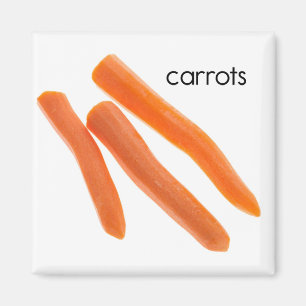 Carrots Refrigerator Magnet