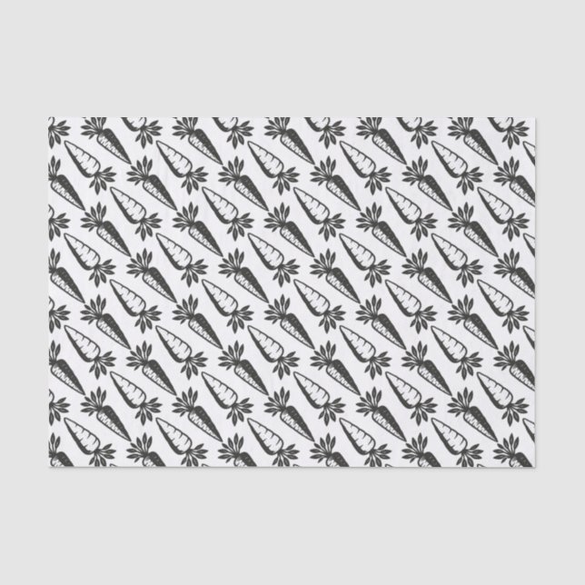 Carrots Tissue Paper (Front)