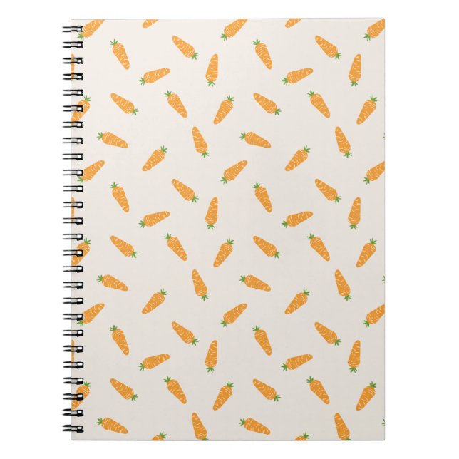 Carrots Vegetables Notebook (Front)