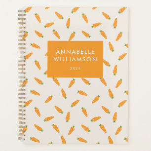 Carrots Vegetables Personalised Planner