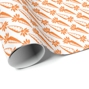 Carrots Wrapping Paper