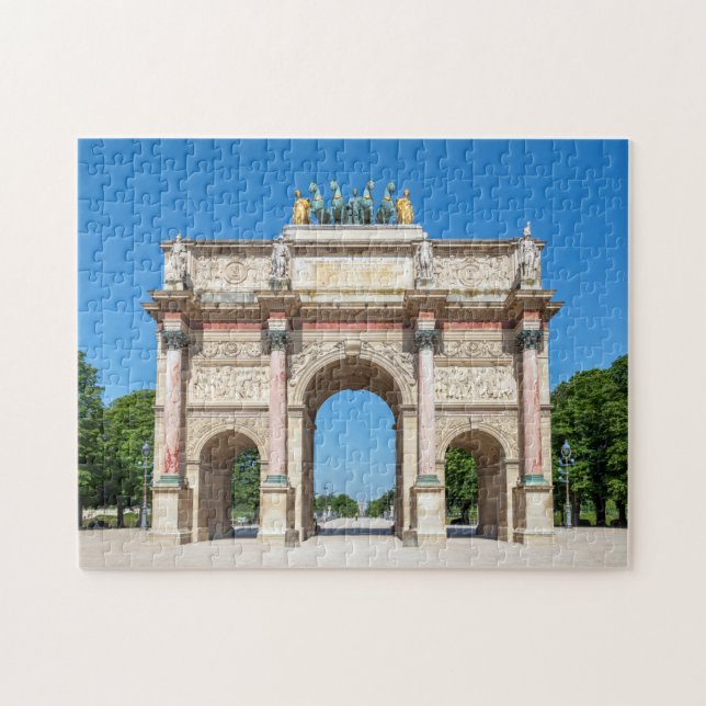 Carrousel Arch of Triumph in Paris, France Jigsaw Puzzle (Horizontal)