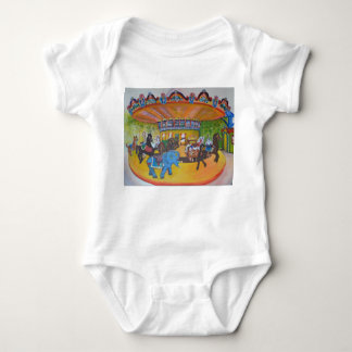 Carrousel Ride Baby Bodysuit
