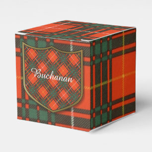 Carruthers clan Plaid Scottish kilt tartan Favour Box