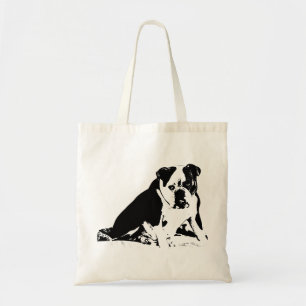 Carry Calm, Carry Bulldog Tote Bag