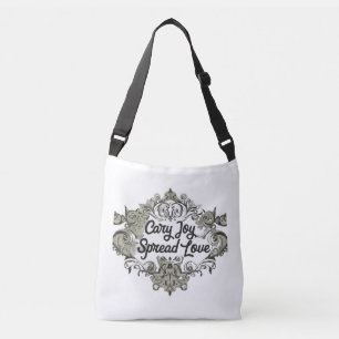 Carry Joy, Spread Love – Cross-Body Bag