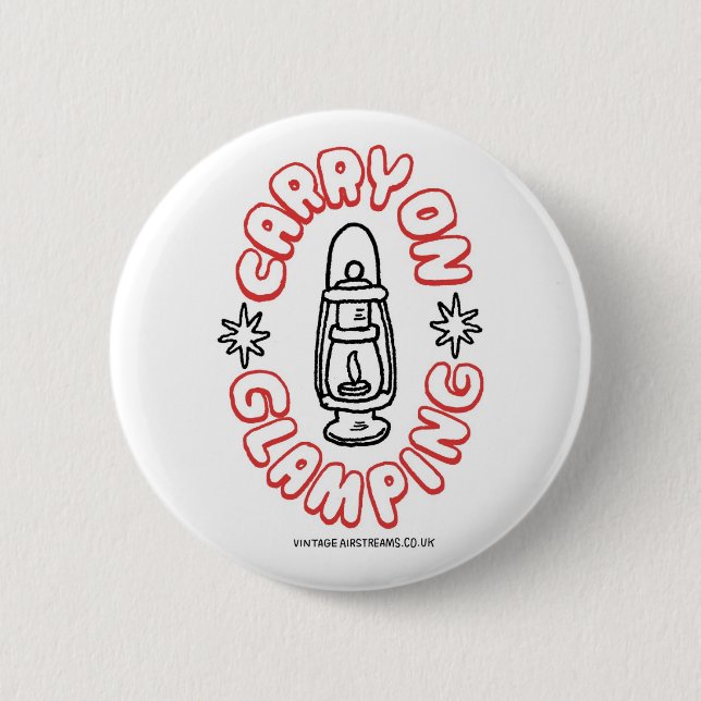 carry on glamping button badge (Front)