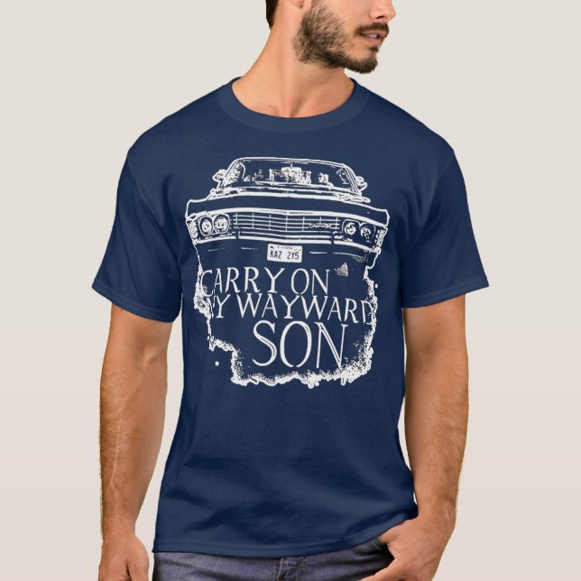 Carry on my wayward SonMen  Men birthday T-Shirt (Front)