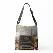 Carry On Steampunk Shakespeare Quote Bag