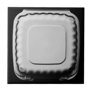 Carry Out Container Art - Fun Cool Unique Tile