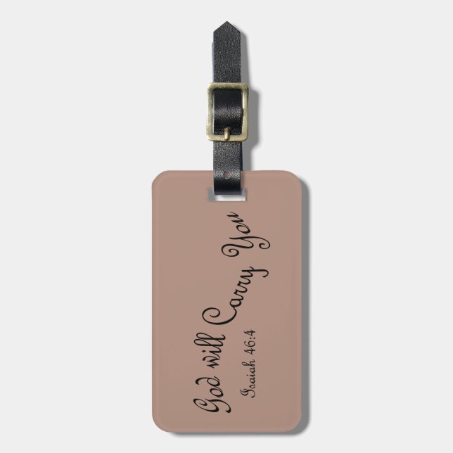 Carry You Luggage Tag (Front Vertical)