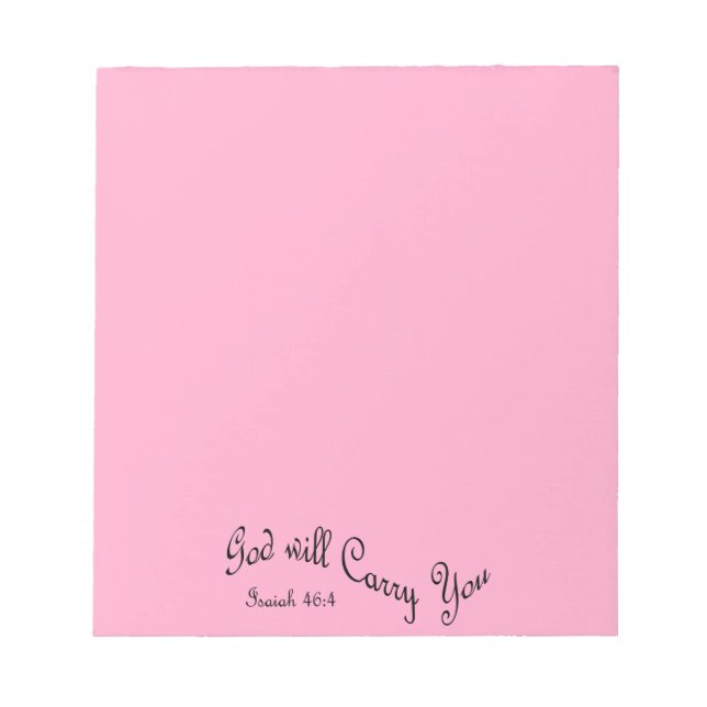 Carry You Notepad (Front)