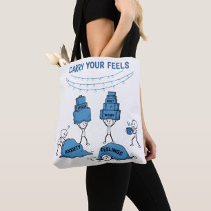 Carry Your Feels Tote Bag
