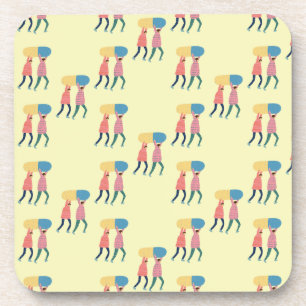 Carrying A Pill Pattern Coaster