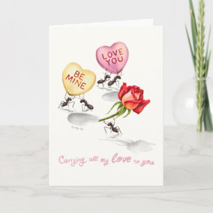 Carrying all my Love to you Card
