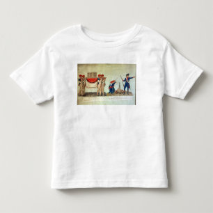 Carrying of the Model of the Bastille Toddler T-Shirt